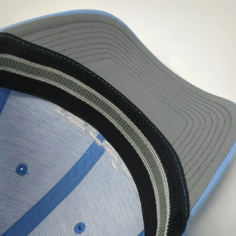 Jordan Baseball Cap Blue XL Embroidered Stylized Logo Jumpman Curved Brim hat